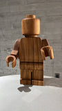 Robot de madera Gde. Liso