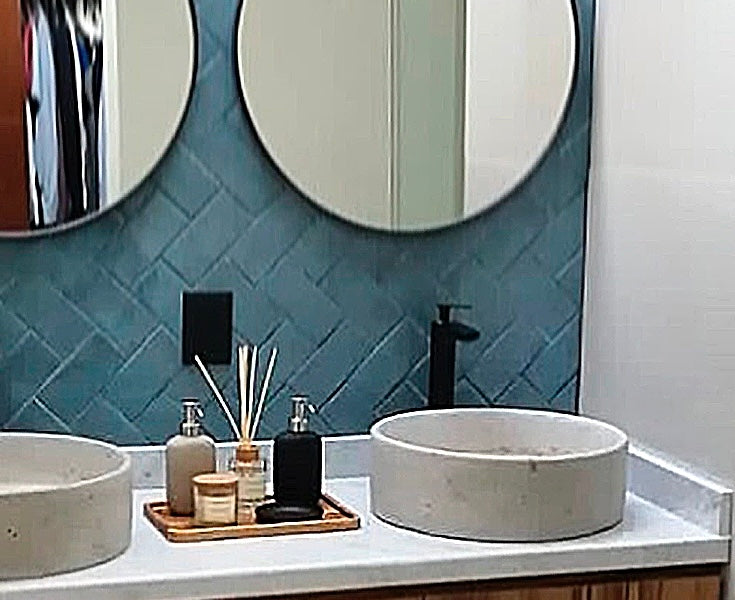 Lavabo redondo