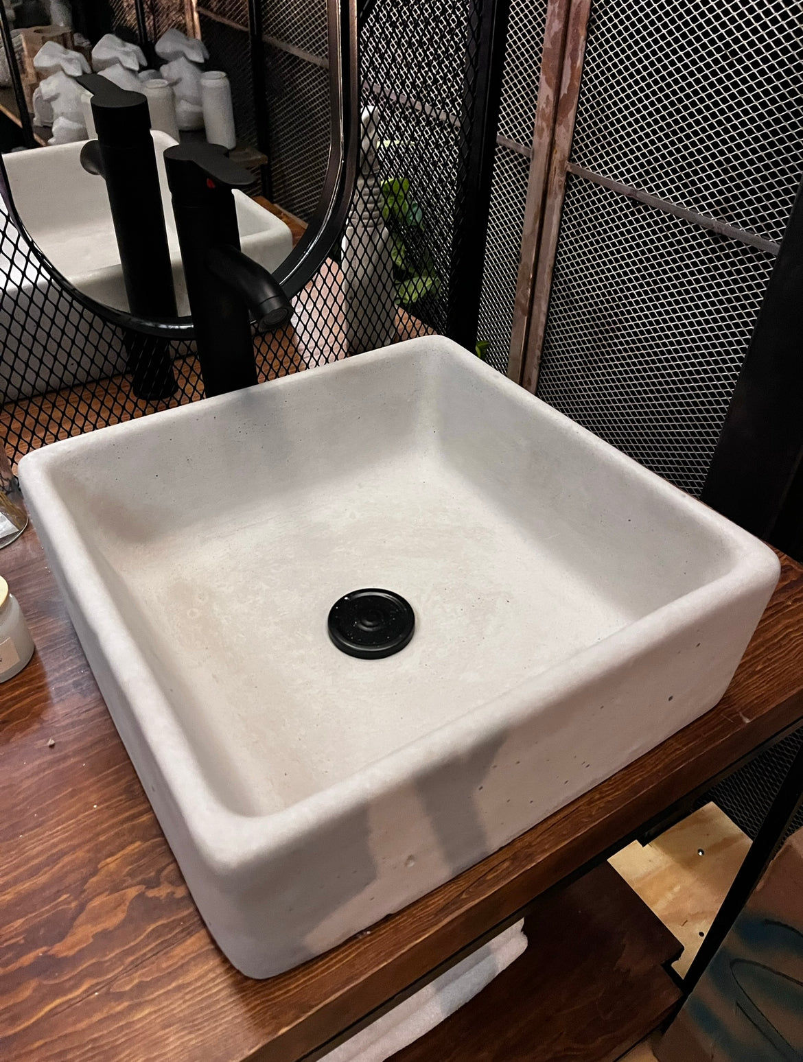 Lavabo cuadrado